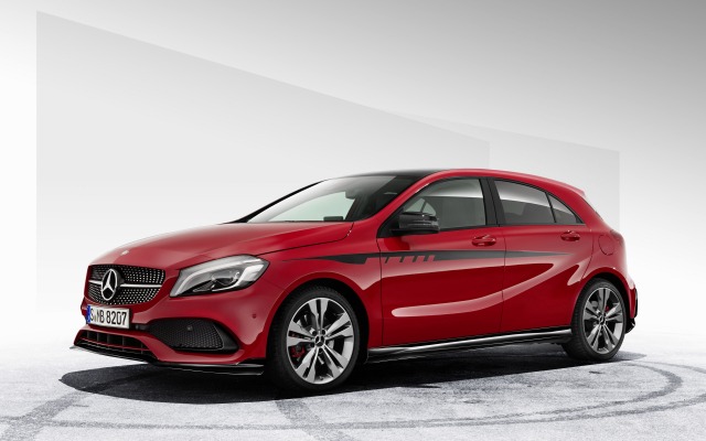 Mercedes-Benz A 250 AMG Body Kit 2016. Desktop wallpaper