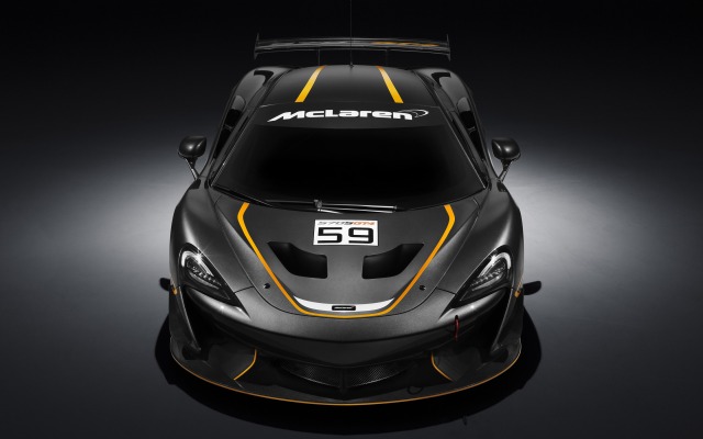 McLaren 570S GT4 2016. Desktop wallpaper