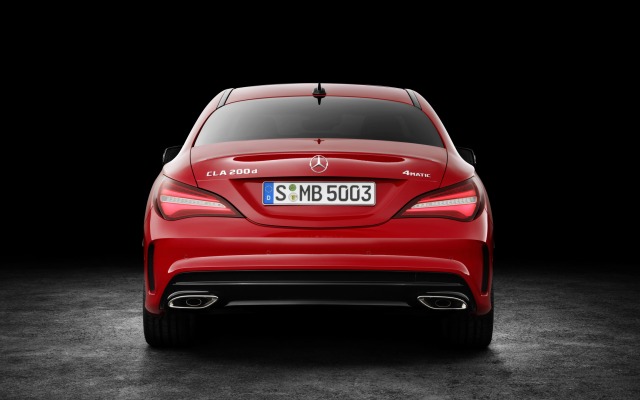 Mercedes-Benz CLA-Class 2017. Desktop wallpaper