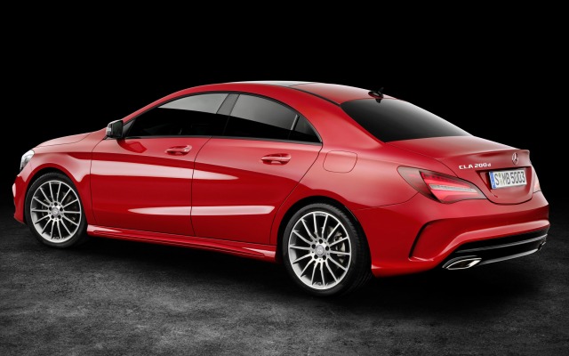 Mercedes-Benz CLA-Class 2017. Desktop wallpaper
