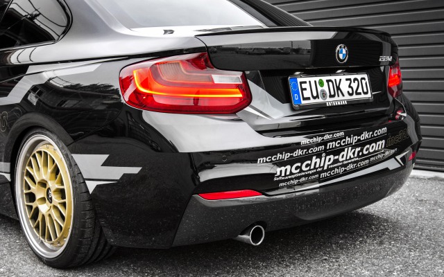 BMW 220i Mcchip-DKR MC320 2016. Desktop wallpaper