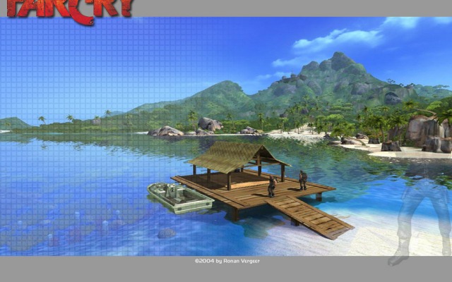 Far Cry. Desktop wallpaper