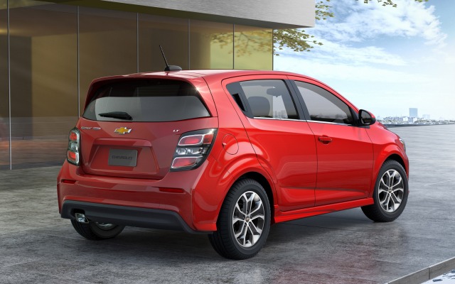 Chevrolet Sonic 2017. Desktop wallpaper