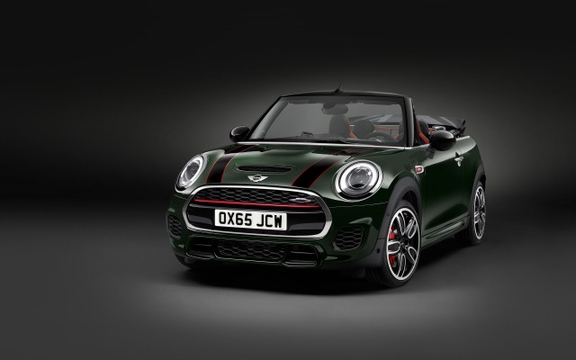 MINI John Cooper Works Convertible 2016. Desktop wallpaper