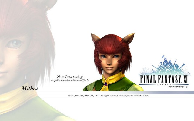 Final Fantasy 11. Desktop wallpaper