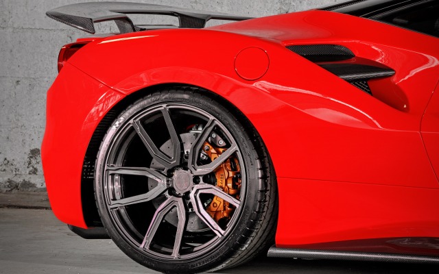 Ferrari 488 GTB VOS 9x 2016. Desktop wallpaper
