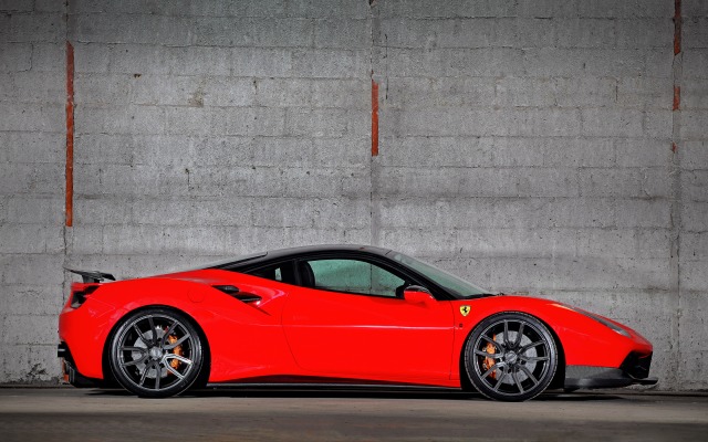 Ferrari 488 GTB VOS 9x 2016. Desktop wallpaper