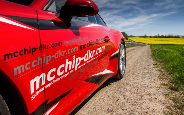 Porsche 991 Carrera 4S Mcchip-DKR 2016. Desktop wallpaper