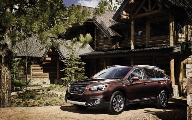 Subaru Outback Touring 2017. Desktop wallpaper