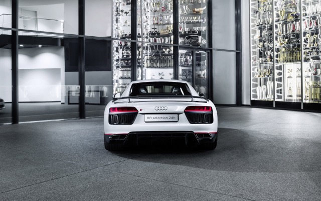 Audi R8 V10 Plus selection 24h 2016. Desktop wallpaper