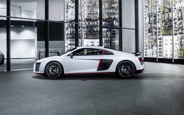 Audi R8 V10 Plus selection 24h 2016. Desktop wallpaper
