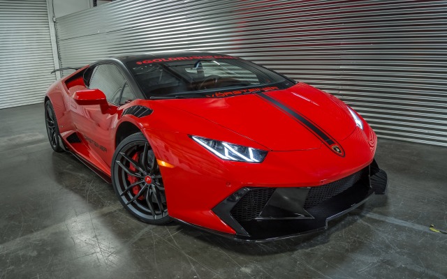 Lamborghini Huracán LP 610-4 Vorsteiner Novara 2016. Desktop wallpaper