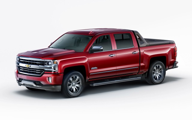 Chevrolet Silverado High Desert package 2016. Desktop wallpaper