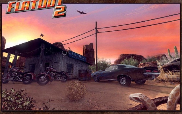FlatOut 2. Desktop wallpaper