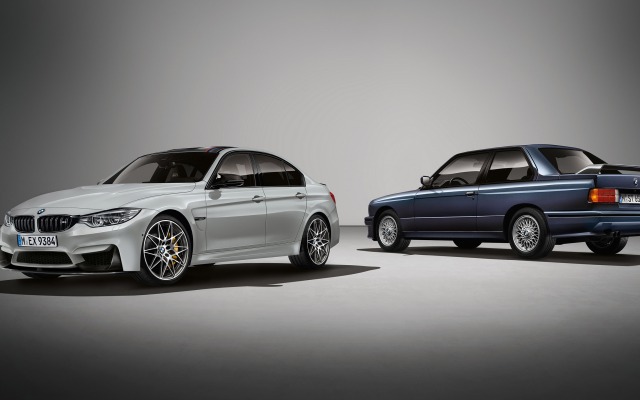 BMW M3 30 Jahre Special Limited Edition 2016. Desktop wallpaper
