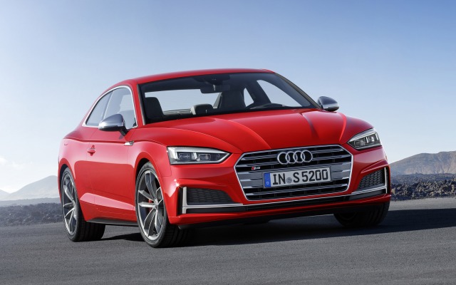 Audi S5 Coupe 2016. Desktop wallpaper