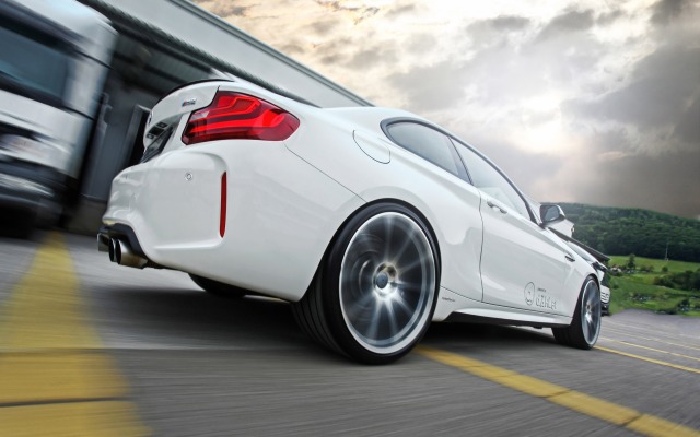 BMW M2 Coupe dAHLer 2016. Desktop wallpaper