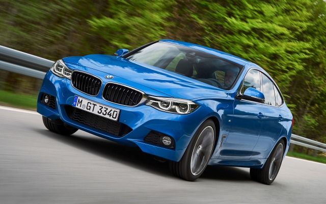 BMW 3 Series Gran Turismo 2017. Desktop wallpaper