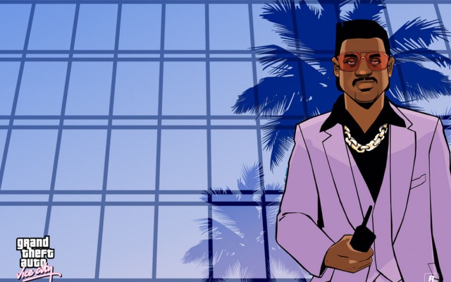 Grand Theft Auto: Vice City. Desktop wallpaper