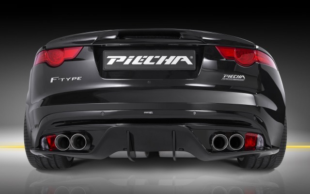 Jaguar F-TYPE Piecha Cabrio 2016. Desktop wallpaper