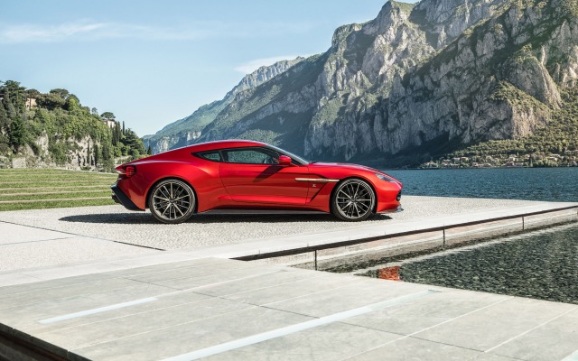 Aston Martin Vanquish Zagato 2017. Desktop wallpaper