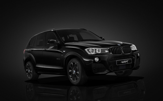 BMW X3 Blackout Edition 2016. Desktop wallpaper