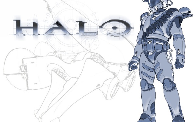 Halo. Desktop wallpaper