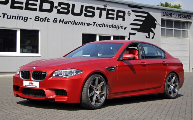 BMW M5 Speed Buster F10 2016. Desktop wallpaper