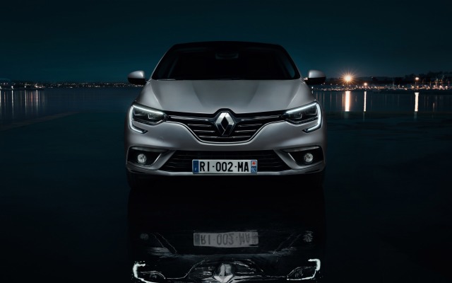 Renault Mégane Grand Coupe 2016. Desktop wallpaper