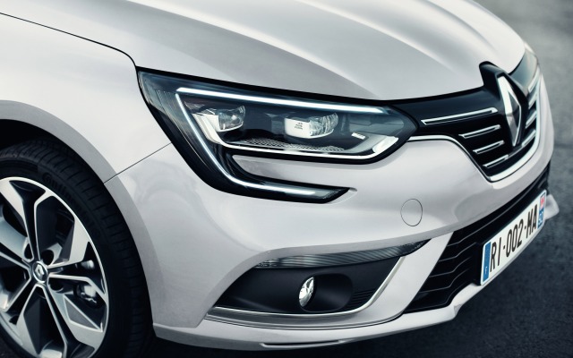 Renault Mégane Grand Coupe 2016. Desktop wallpaper
