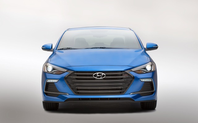 Hyundai Elantra Sport 2017. Desktop wallpaper