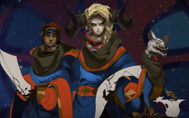 Pyre. Desktop wallpaper