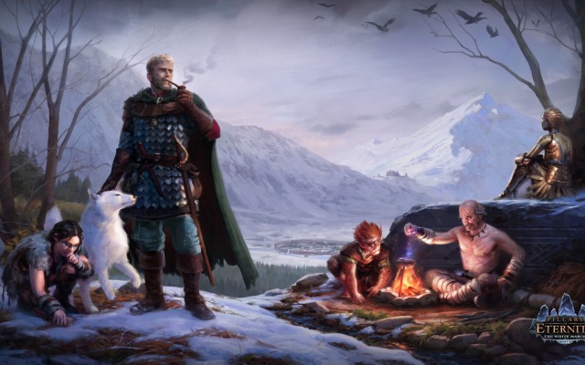 Pillars of Eternity: The White March - Part 1. Desktop wallpaper