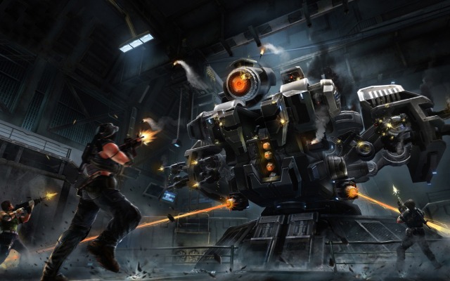 Zombies Monsters Robots. Desktop wallpaper
