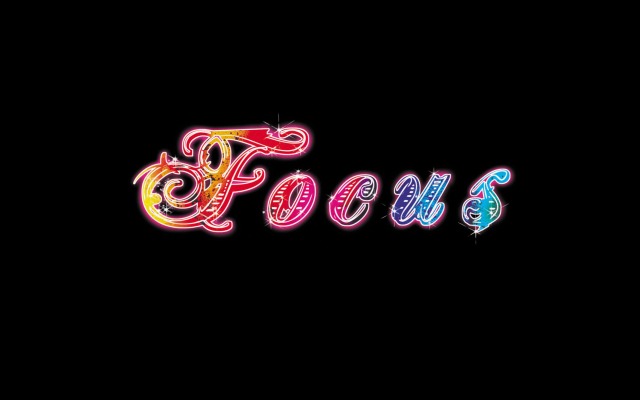 Focus. Desktop wallpaper