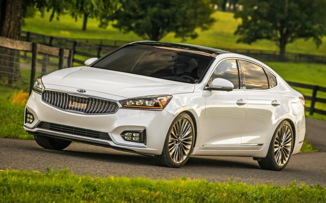 Kia Cadenza SXL 2017. Desktop wallpaper