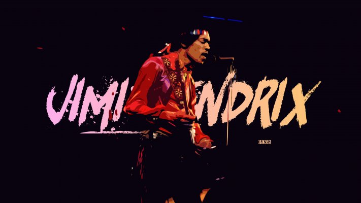 Jimi Hendrix. Desktop wallpaper