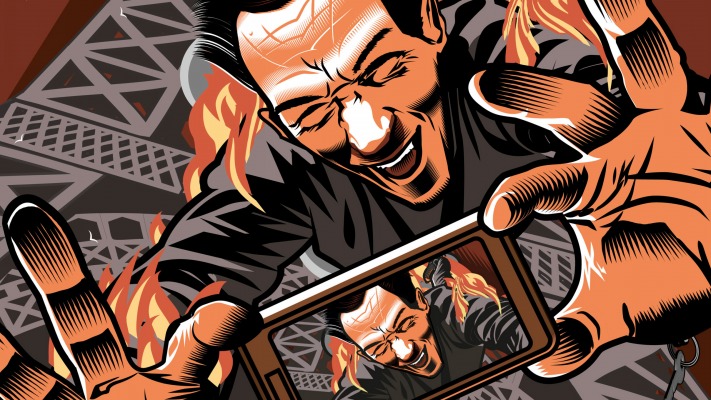 KMFDM. Hell Yeah. Desktop wallpaper
