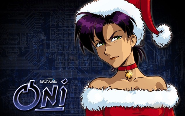 Oni. Desktop wallpaper