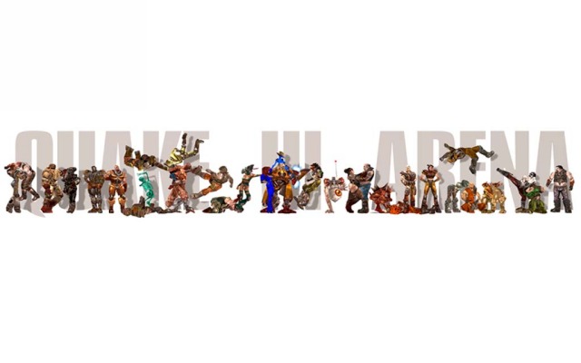Quake 3 Arena. Desktop wallpaper