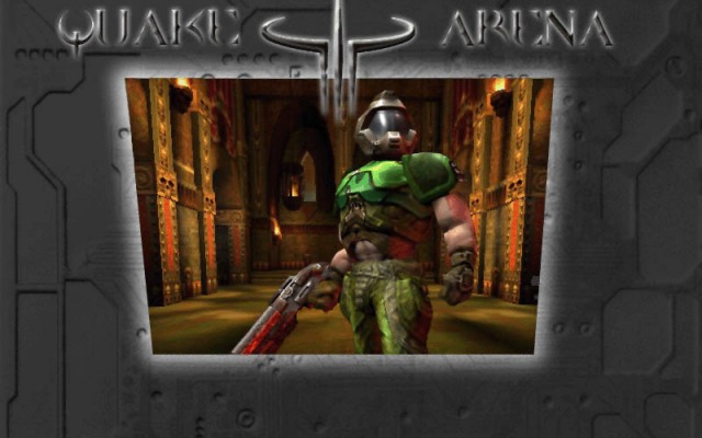 Quake 3 Arena. Desktop wallpaper