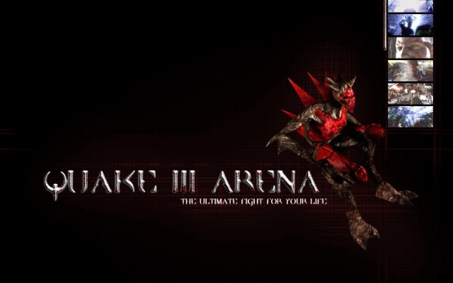 Quake 3 Arena. Desktop wallpaper