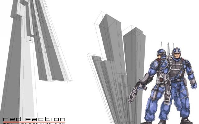 Red Faction. Desktop wallpaper