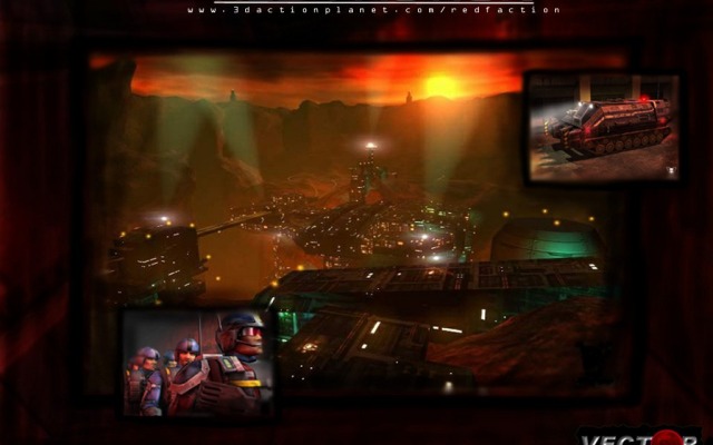 Red Faction. Desktop wallpaper