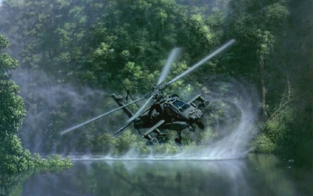 Helicopters. Desktop wallpaper