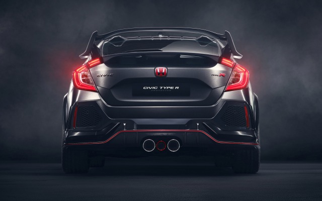 Honda Civic Type R 2017. Desktop wallpaper