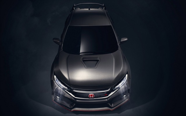 Honda Civic Type R 2017. Desktop wallpaper