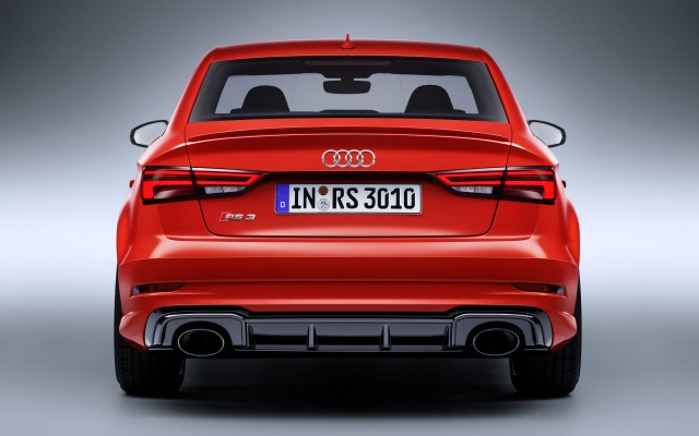 Audi RS 3 Sedan 2017. Desktop wallpaper