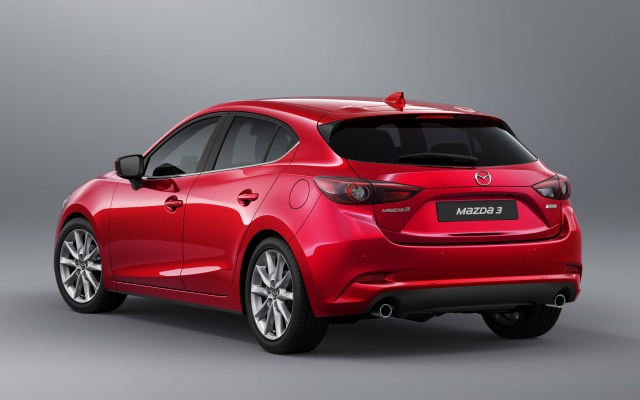 Mazda 3 2017. Desktop wallpaper