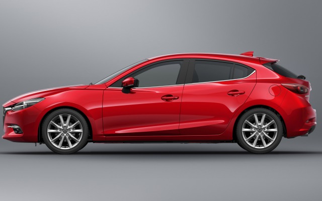 Mazda 3 2017. Desktop wallpaper